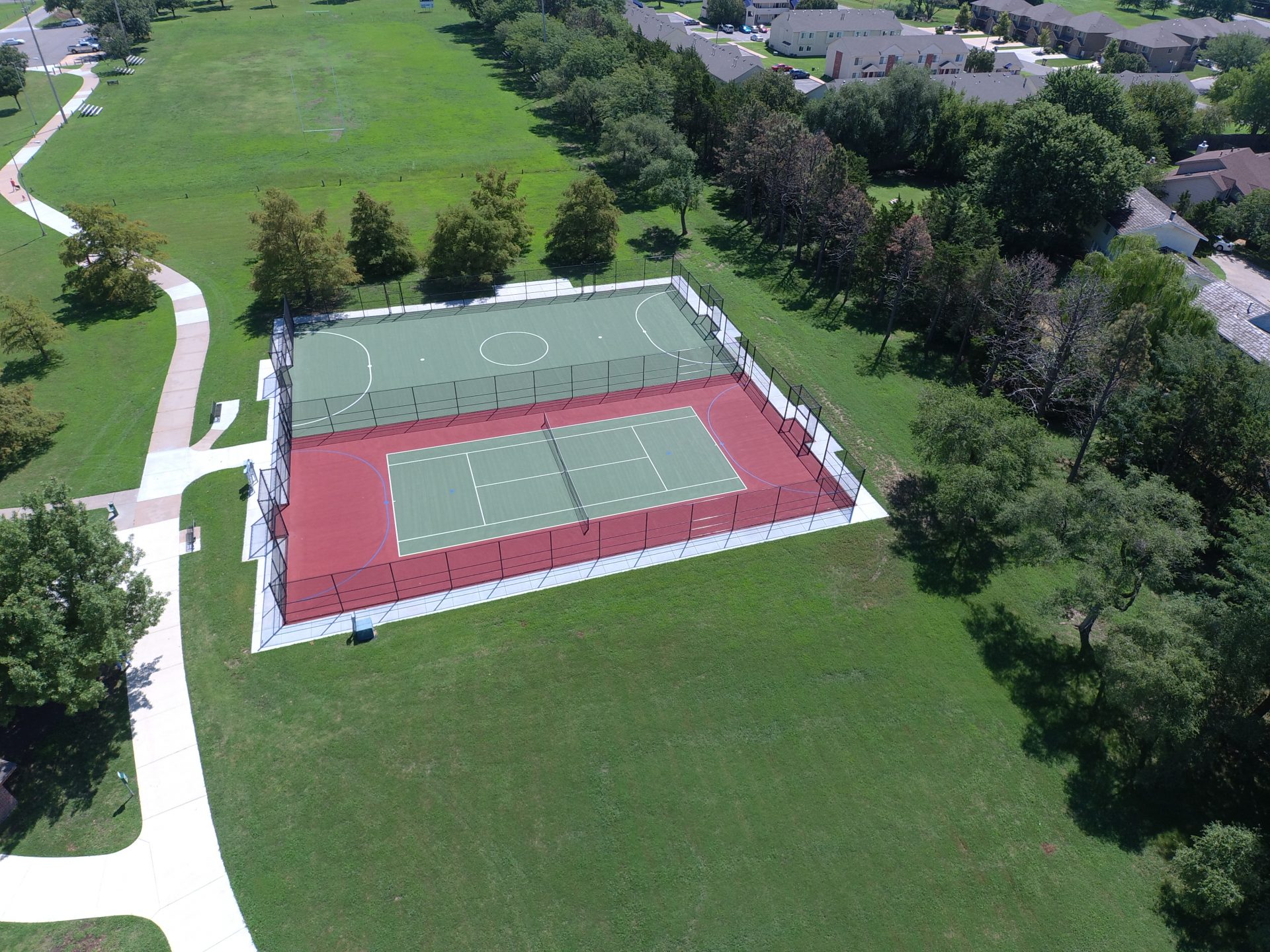 Harrison Park Futsal and Tennis Court Builder